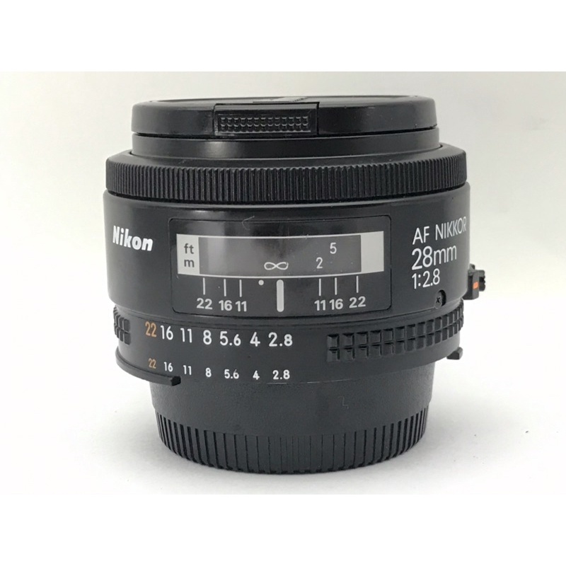 尼康Nikon AF NIKKOR 28mm F2.8 初代日製定焦廣角鏡頭短小輕薄全幅實用 