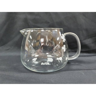 S級 福利品 RELEA 物生物 500ml 小花壺 耐熱玻璃杯 壺身 泡茶壺 泡茶杯 零件賣場