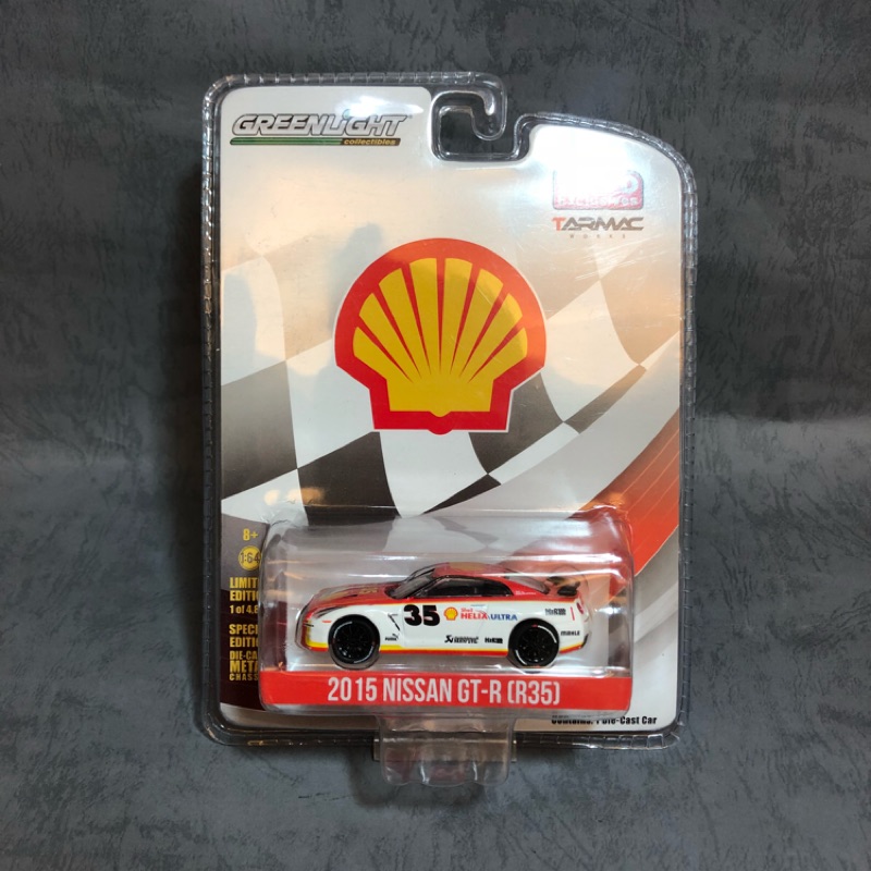 Greenlight 綠光nissan Gtr R35 Shell 殼牌 蝦皮購物