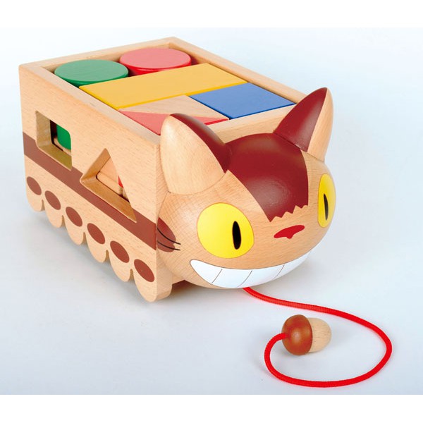 【預購】吉卜力 龍貓 公車 積木 玩具 豆豆龍 となりのトトロ ネコバスつみき ジブリ