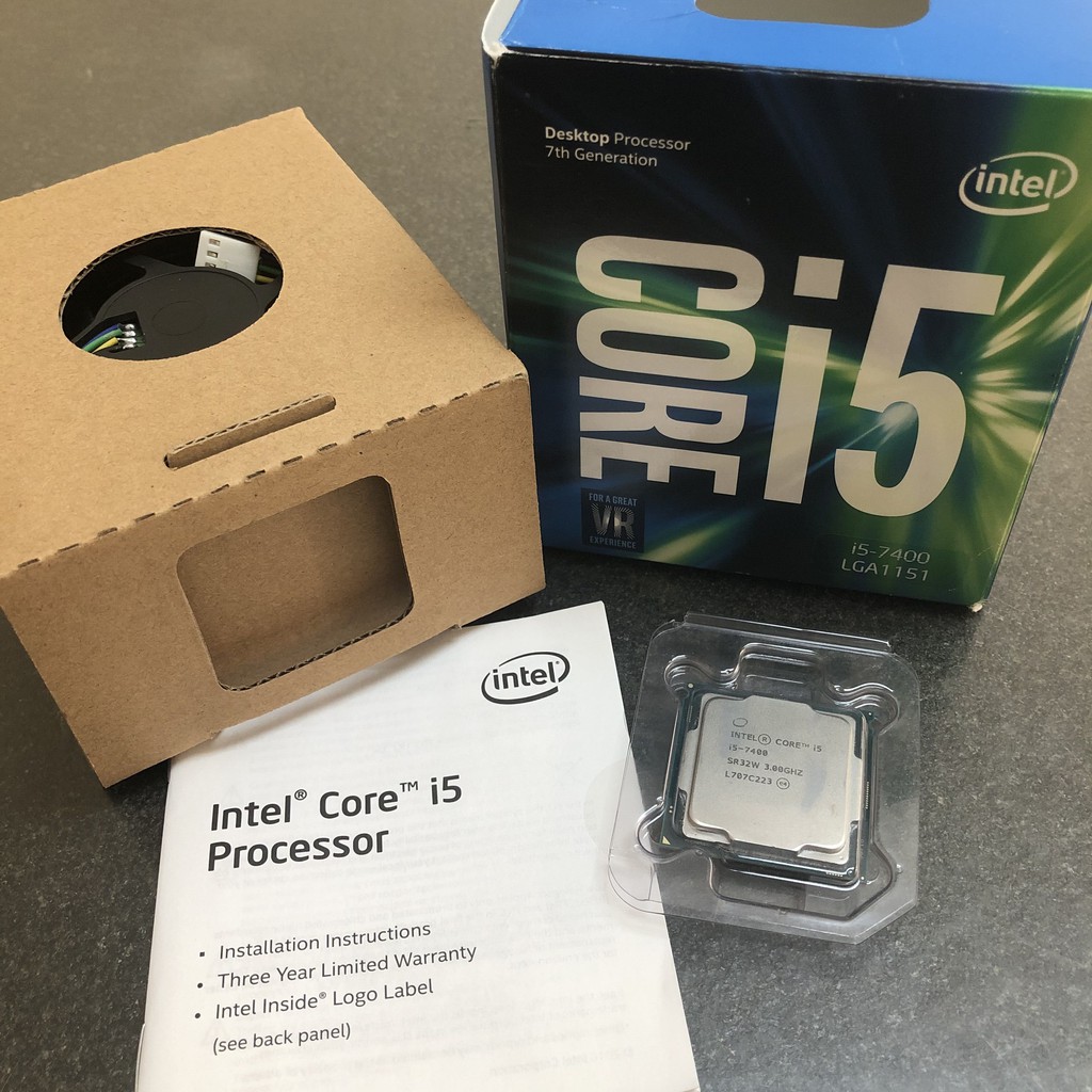 Intel Core i5-7400 1151腳位 CPU