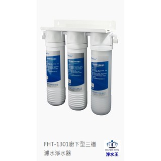 免運 BUDER 普德 FHE-1301 廚下型三道 濾水淨水器