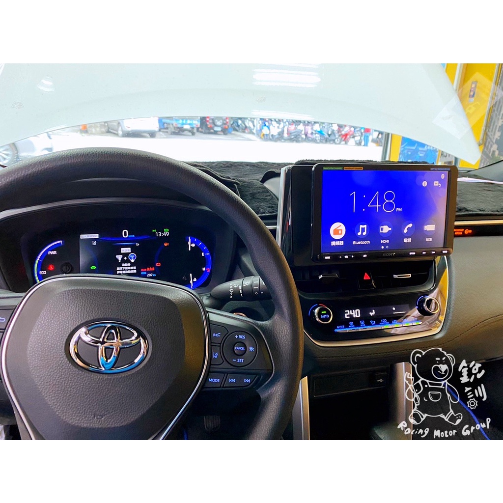 銳訓汽車配件精品 Toyota Corolla Cross SONY AX-8100 8.95吋 可調式藍芽觸控螢幕主機