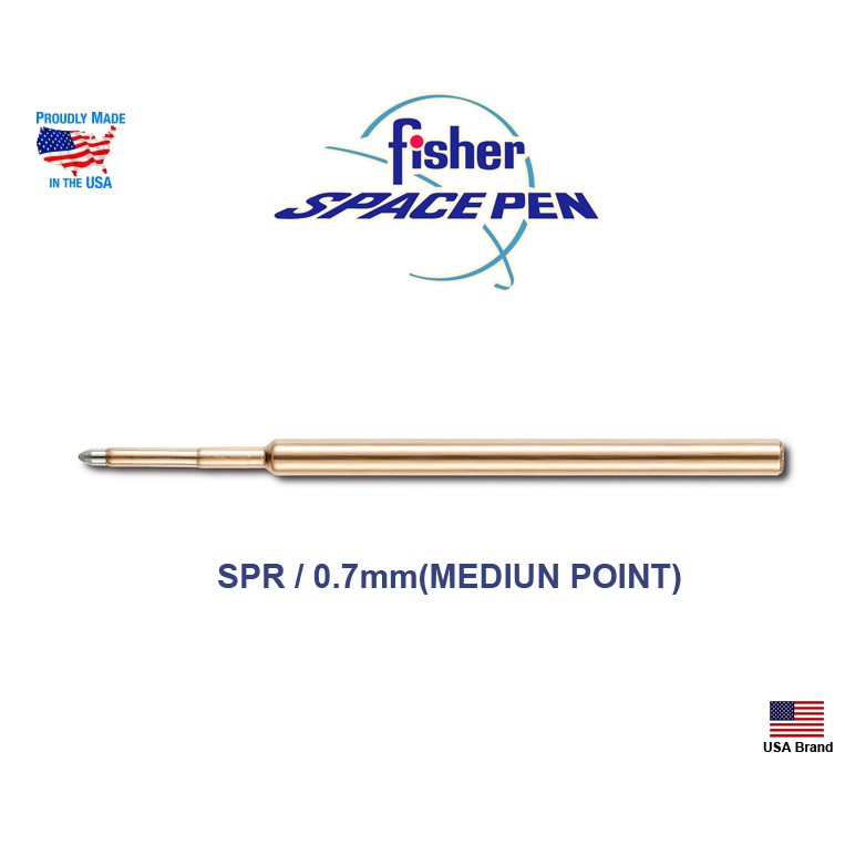Fisher Space Pen美國太空筆筆芯SPR系列/0.7mm筆尖/藍黑兩色款,美國製造【FSSPR】