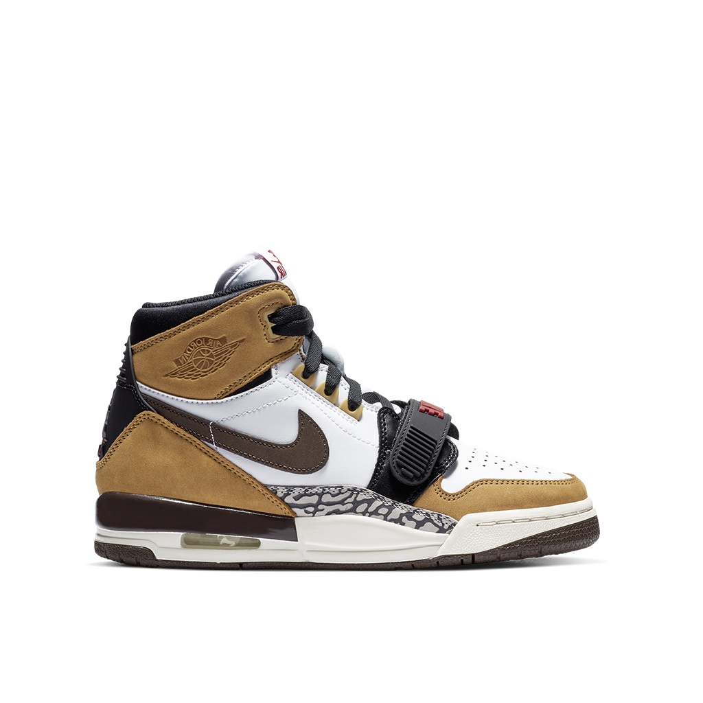 NIKE 女鞋 AIR JORDAN LEGACY 312 GS 白卡其土黃【A-KAY0】【AT4040-102】