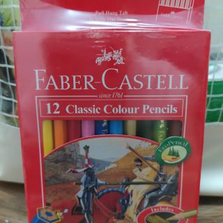 輝柏FABER CASTELL 經典色鉛筆(12色）/水彩鉛筆