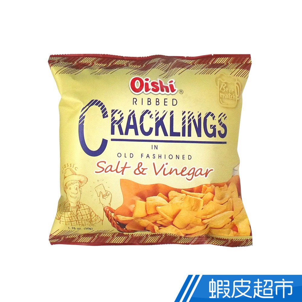 菲律賓 Oishi Cracklings脆片 鹽醋  東南亞零食 蝦皮直送 現貨