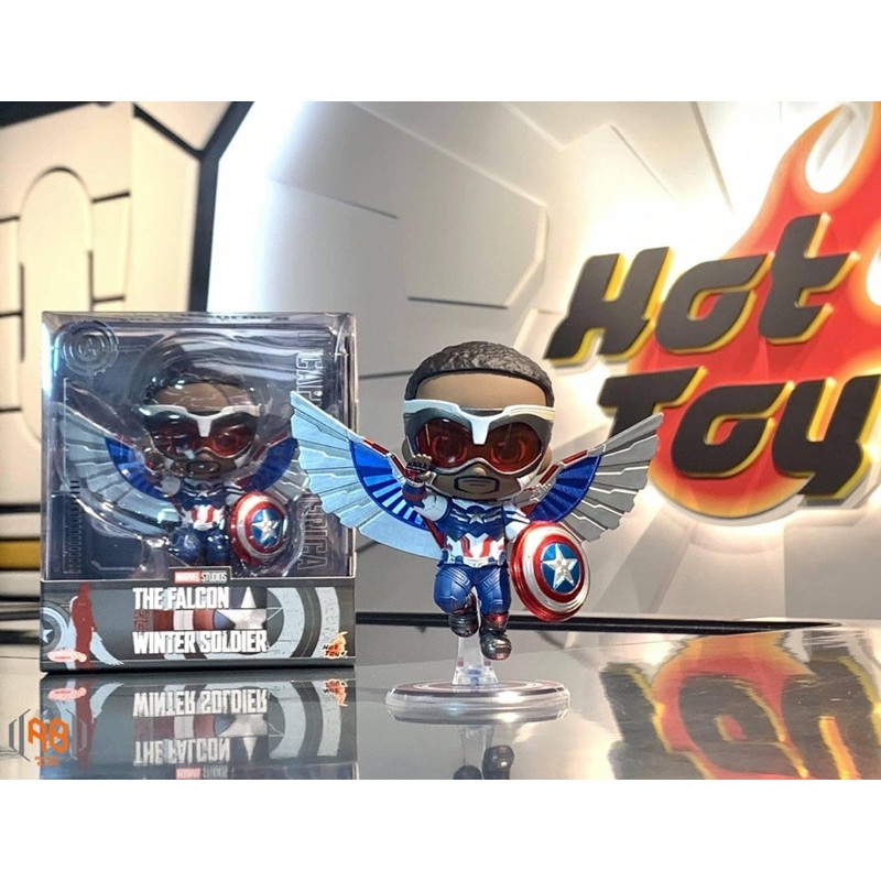 【模幻力量】Hot Toys 新款 COSBABY《獵鷹與酷寒戰士》Cosb857 獵鷹 美國隊長