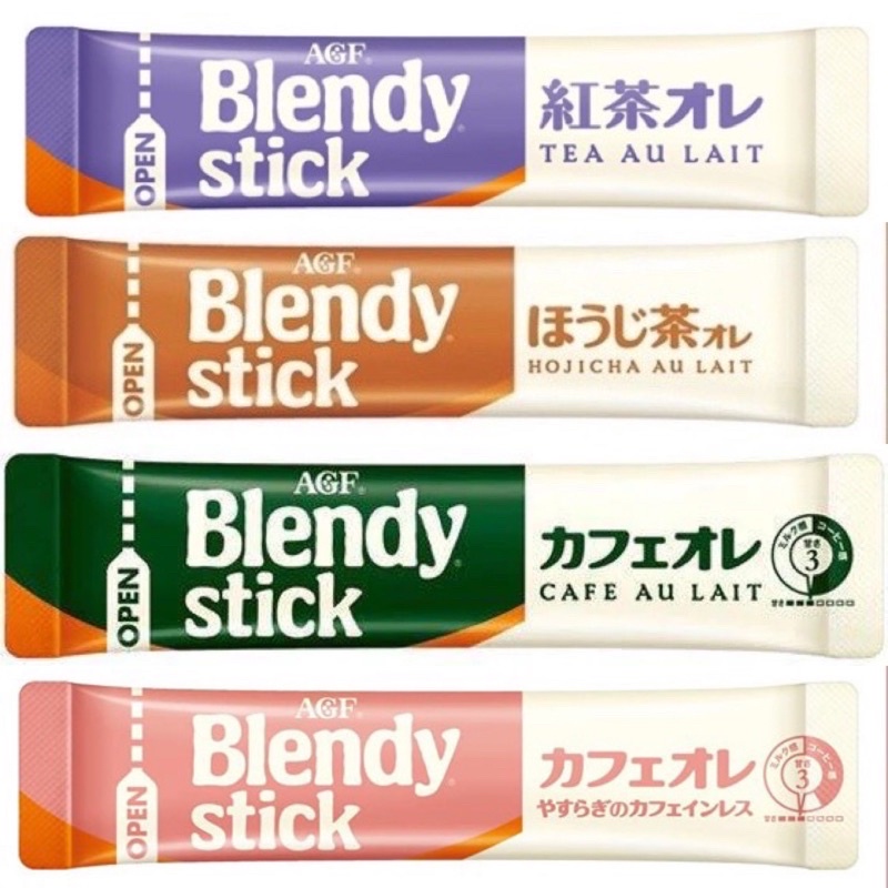 【現貨】🍵單包販售 日本 AGF Blendy 焙茶歐蕾 低咖啡因歐蕾 培茶 紅茶歐蕾 紅茶 原味咖啡歐蕾 原味咖啡