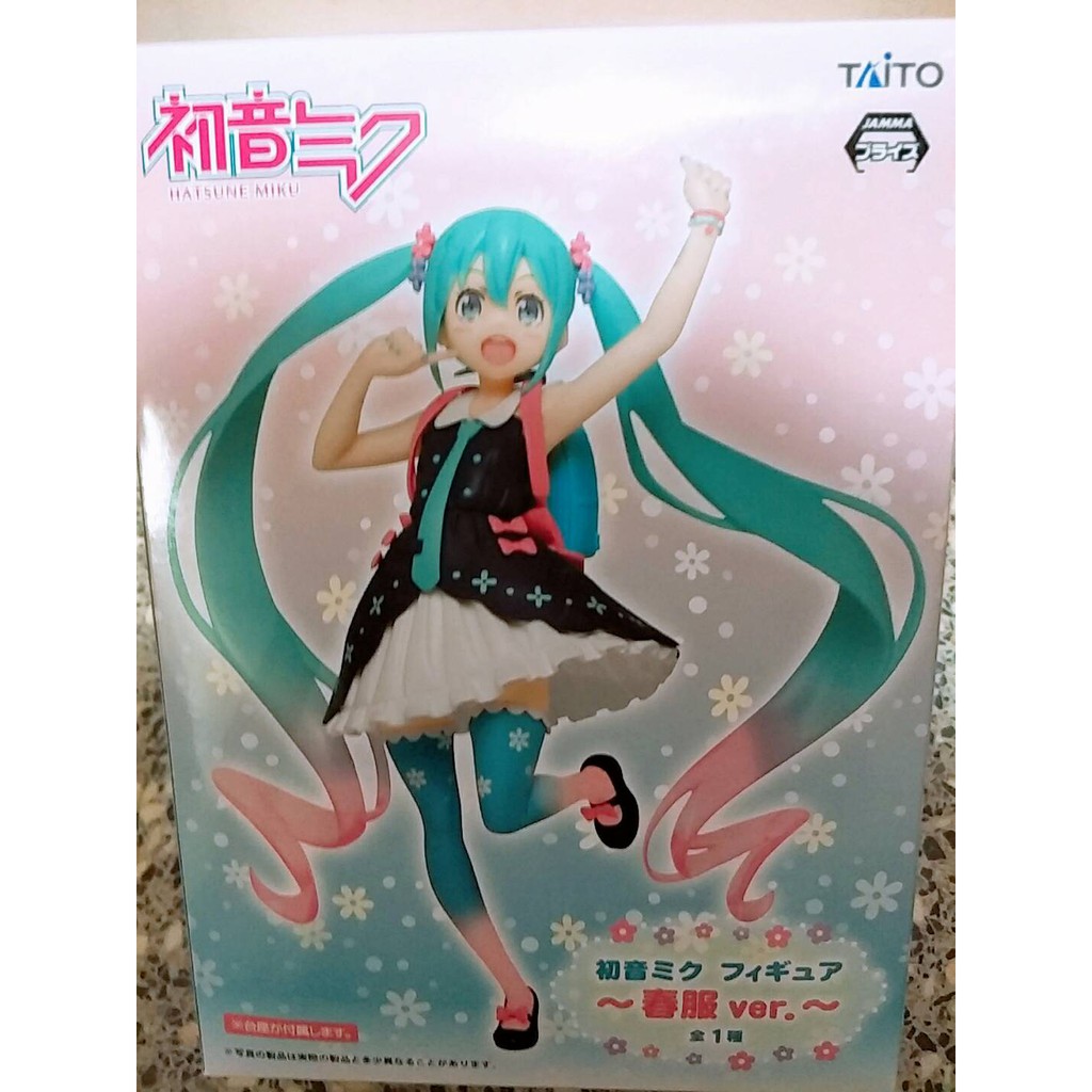 【口袋玩具】現貨 日空版 TAITO 景品 初音未來 初音 MIKU 原創春服Ver 完成品