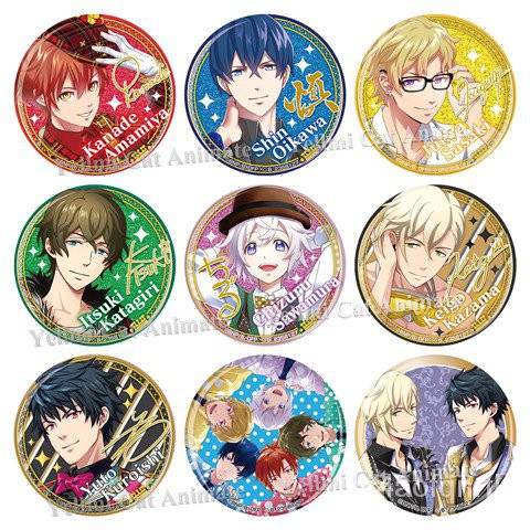 新款夢之祭徽章天宮奏及川慎佐佐木純哉kurofune動漫遊戲吧唧胸章a 蝦皮購物