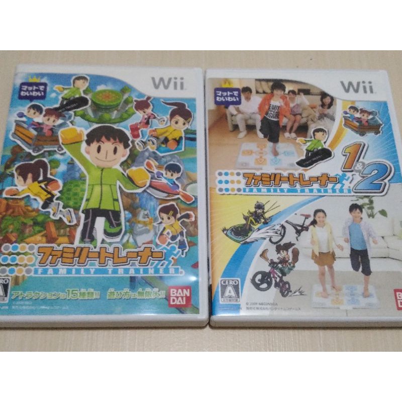 wii 家庭訓練機  家庭訓練 1 2 日版 FAMILY TRAINER