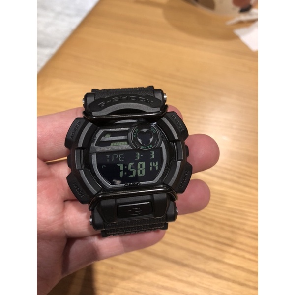 絕版 二手 G-SHOCK GD-400MB-1A 黑綠