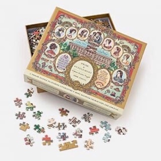 羊耳朵書店*拼圖大展/珍奧斯汀最受喜愛角色拼圖Pride and Puzzlement: A Jane Austen Puzzle: A 1000-Piece Jigsaw Puzzle Featuring Literature’’s Most Beloved Characters and Couples