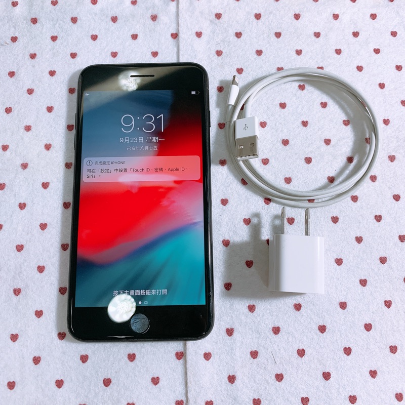 【最低價】蘋果二手機 iPhone7＋ 霧黑 128G 附充電 實體店i時代（板橋A30738）