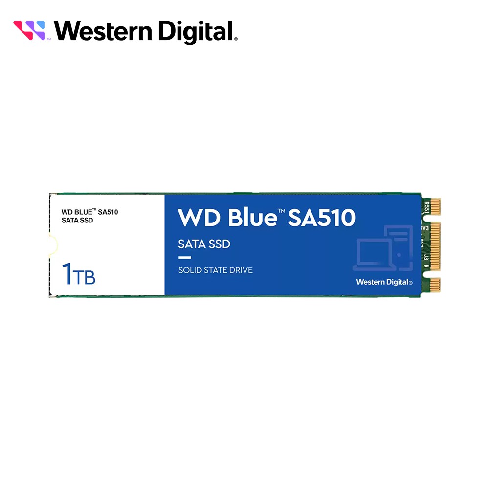 WD 藍標 SA510 1TB M.2 2280 SATA SSD 現貨 廠商直送