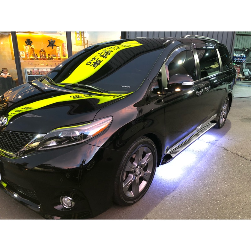 現貨不用等 TOYOTA  SIENNA  11-19年 側踏板 腳踏板 鋁合金 方便上下 高強度承重力 歡迎同行自取