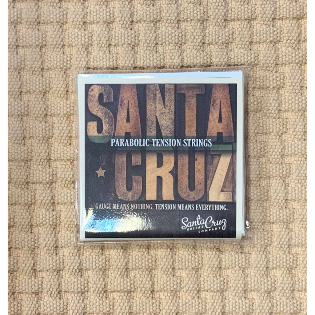 【Fun音樂樂器店】Santa Cruz – Low Tension 低張力 民謠吉他弦(備貨中)