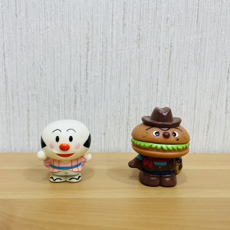 日本 正版 麵包超人 指偶 公仔 小飯糰人 漢堡人