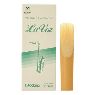 【現代樂器】美國 Rico La Voz Tenor Sax 次中音薩克斯風 Medium 竹片 5片裝
