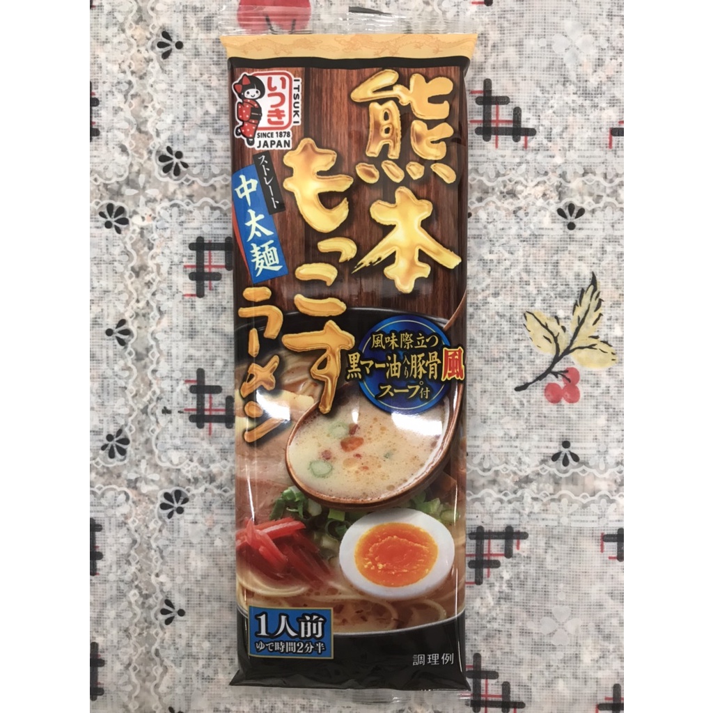 [蕃茄園] 日本進口 五木食品 熊本黑麻油日式拉麵 104g