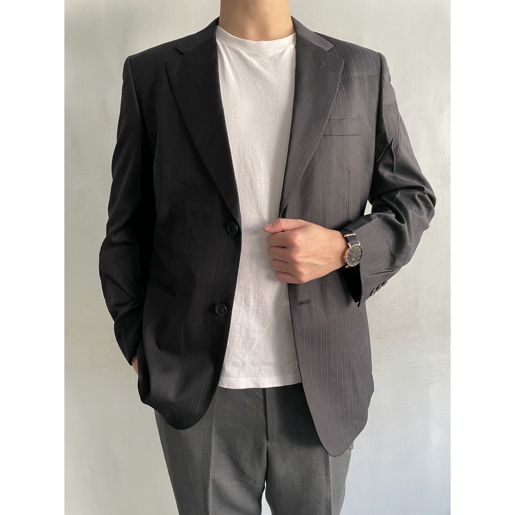 BARONECE 百諾禮士 男性西裝外套 日本品牌專櫃 尺寸L號 (編號3045)
