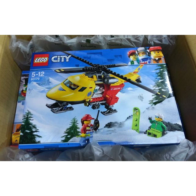 Lego city 城市系列 60179 救護直升機