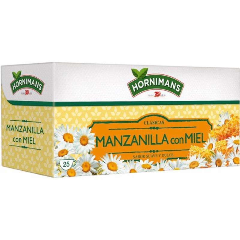 現貨 西班牙 HORNIMANS Manzanilla con miel 蜂蜜洋甘菊花茶