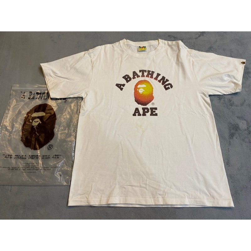 APE(BAPE) 水晶球短袖白T恤（白Tee）