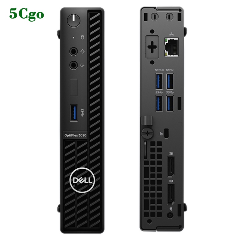 5Cgo【含稅】全新Dell戴爾迷你mini桌上型電腦3000mff cpi3 i5微型小主機另可Win11/10繁體