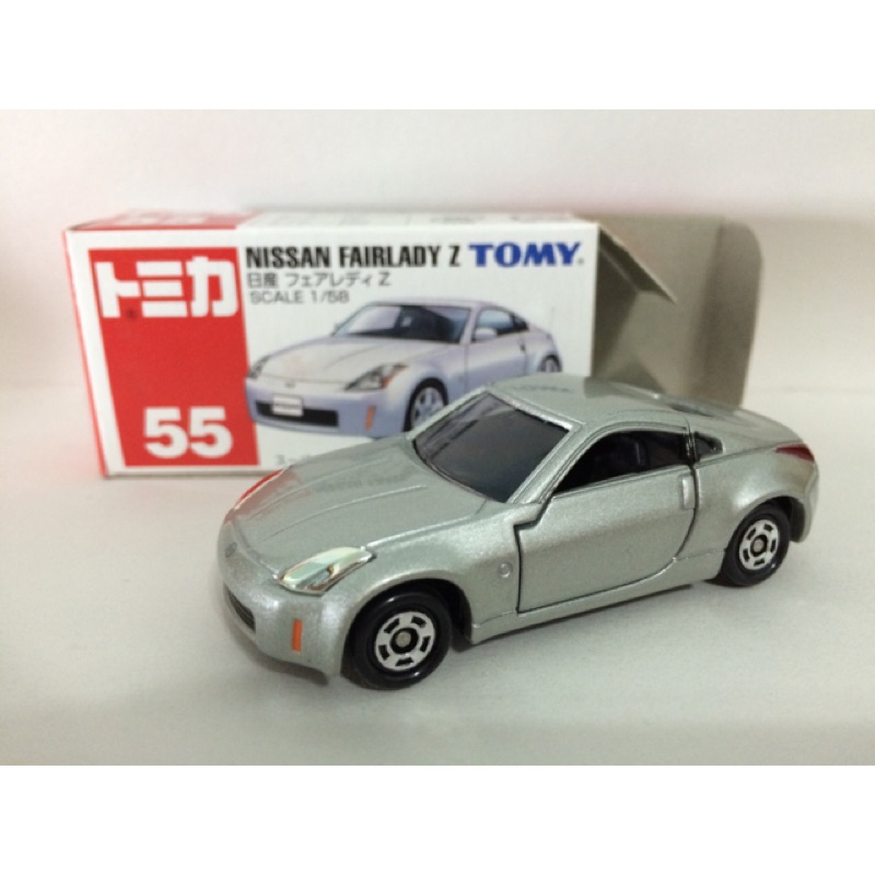 出清～ 絕版Tomica No.55 日產 NISSAN FAIRLADY Z 350Z(瑕疵車)