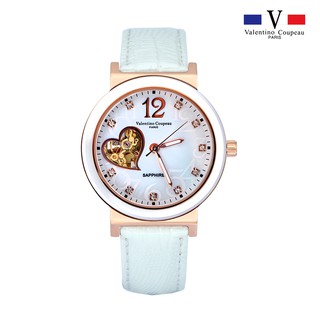 【范倫鐵諾 Valentino Coupeau】61352BSG 芯動美學機械皮帶腕錶