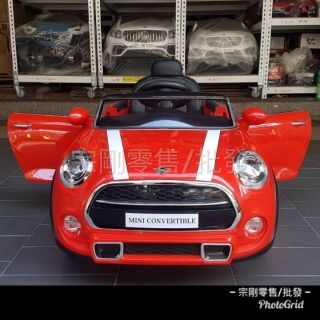 MINI COOPER S COUPE(雙驅) CONVERTIBLE 兒童超跑 (免運)