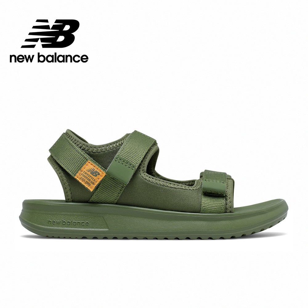 【New Balance】 NB 童鞋涼鞋_中性_軍綠色_YH750KH-W楦