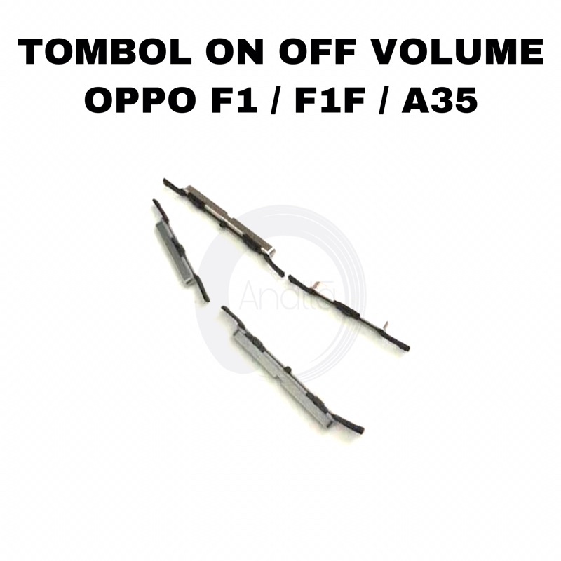 外按鈕開關音量 Oppo F1 F1F A35 按鈕鍵盤