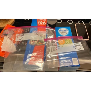 第二賣場10組現貨 拆賣Ziploc 拉鍊式保鮮夾鏈袋#1183857