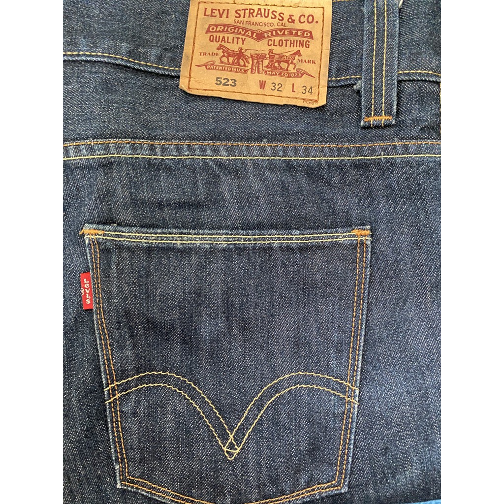 近全新正品LEVI'S 523經典原色牛仔褲