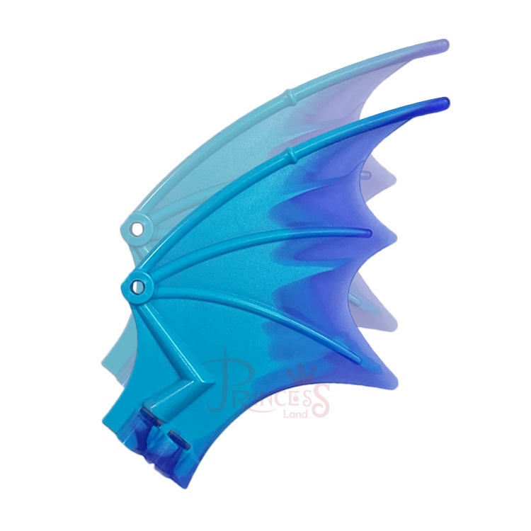 公主樂糕殿 LEGO 樂高 41172 精靈系列 龍 翅膀 一對2個 中天藍色 23989pb01 M016