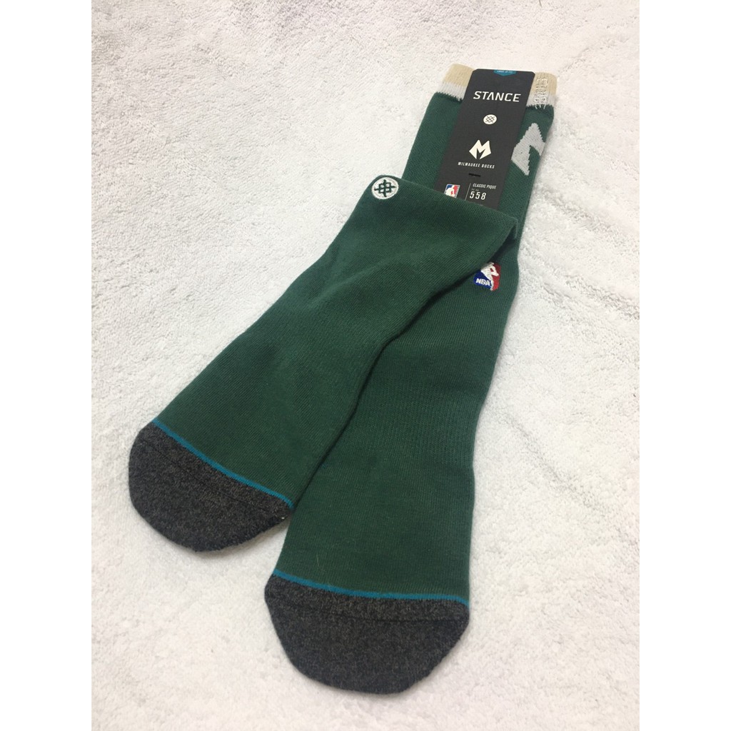 [SSS]Stance  密爾瓦基公鹿 NBA 襪子 Milwaukee Bucks 558(任選三雙990)