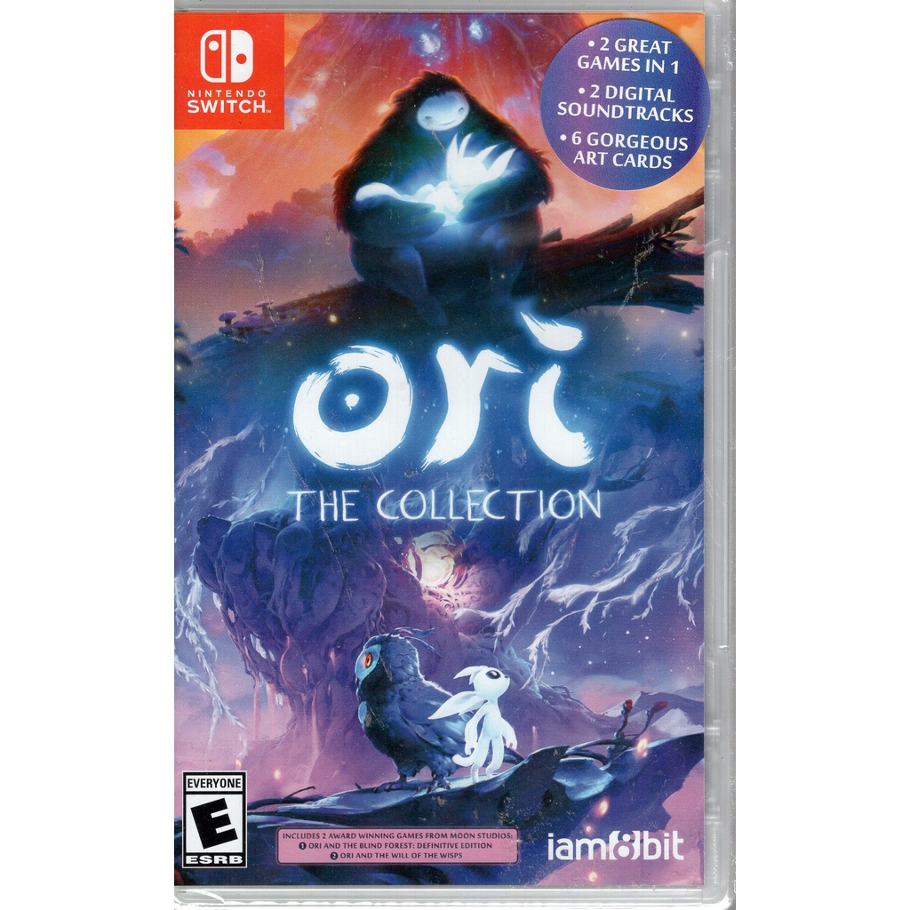 Switch遊戲NS 聖靈之光 1+2 合輯 Ori: The Collection 中文版【魔力電玩】