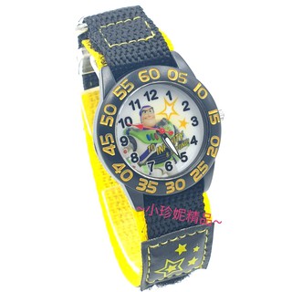~小珍妮精品~台灣製造 DISNEY 迪士尼 玩具總動員 巴斯光年 胡迪 尼龍錶 帆布錶帶 清楚 正版 兒童錶 卡通錶