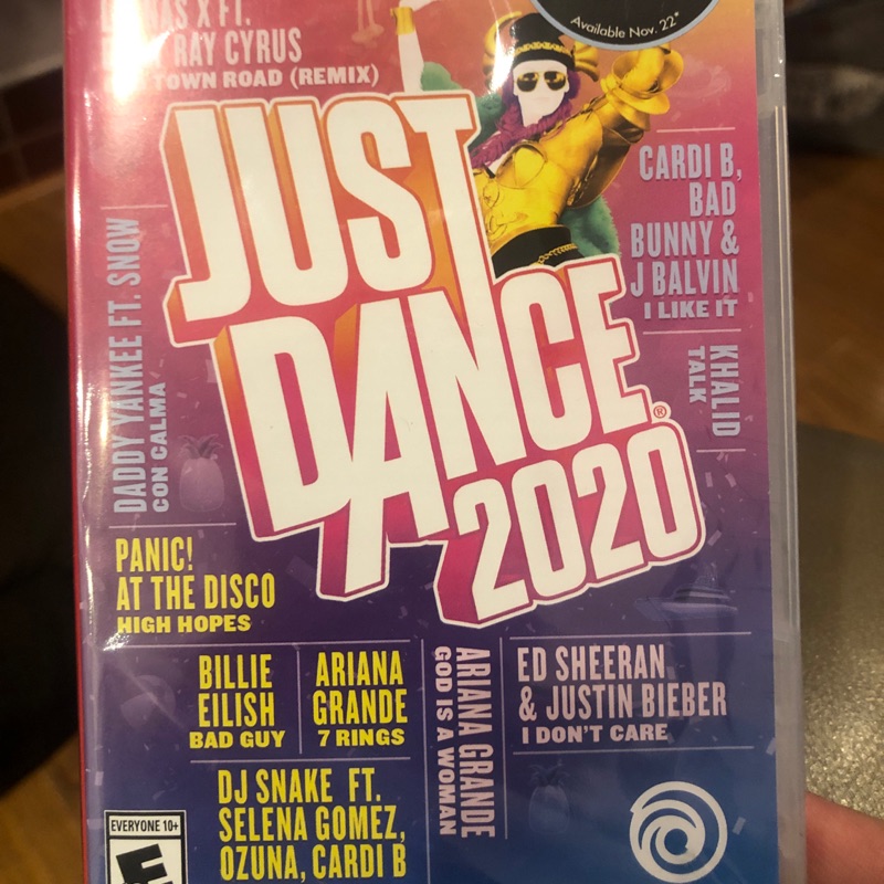 NS Switch Just Dance 2020 舞力全開2020 全新美版遊戲卡