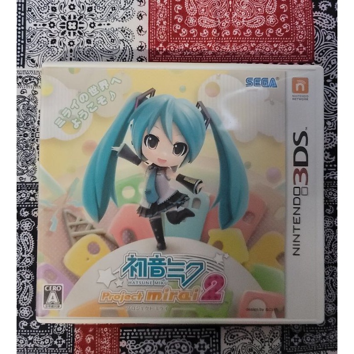 任天堂 3DS初音未來 未來計畫 2 (二手）