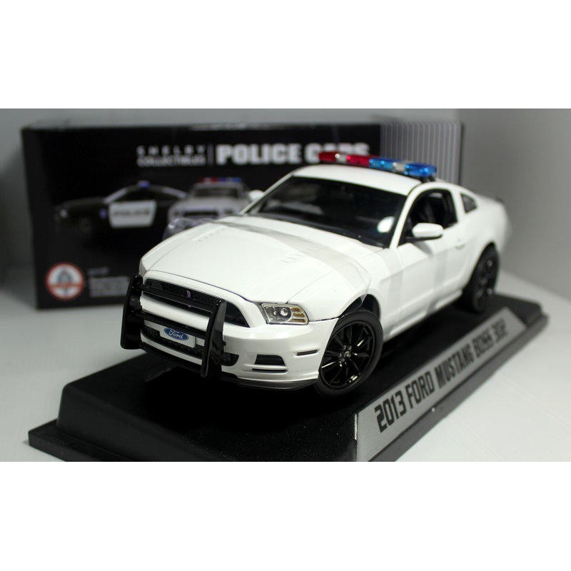 【M.A.S.H】[現貨特價] Shelby 1/18 2013 Ford Mustang Boss 302 白 警車