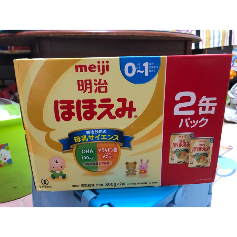 日本境內明治奶粉