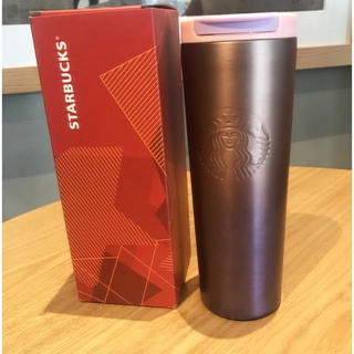 特惠🚀🚀✨Starbucks星巴克保溫杯 薰衣草粉紫色漸變 女神不鏽鋼保溫壺 隨行杯 咖啡杯 情侶杯 環保杯 女神杯