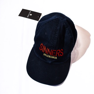 sinners balenciaga cap