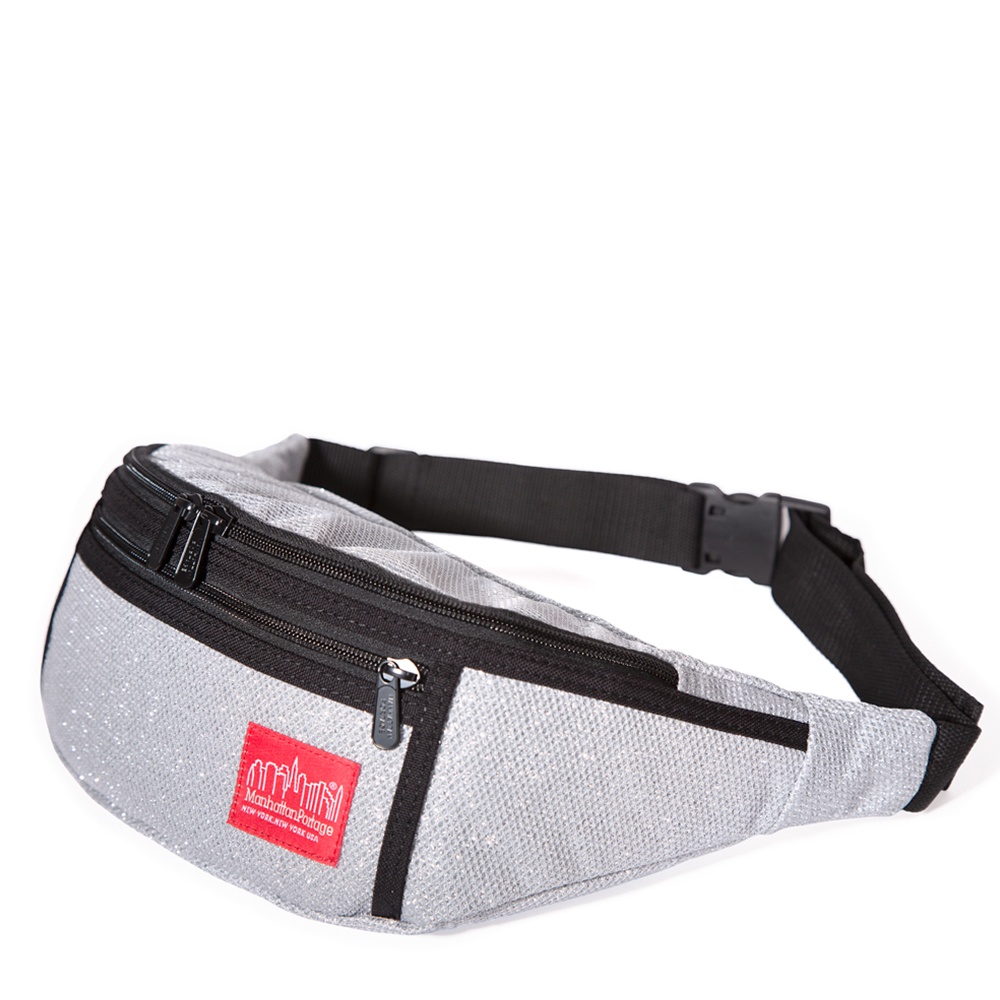 【Manhattan Portage】1101 MIDNIGHT ALLEYCAT WAIST BAG 星夜風格腰包 灰