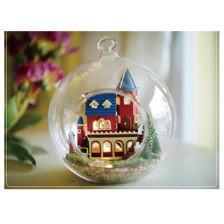 玻璃球系列 B005艾莉絲夢幻古堡 DIY小屋 娃娃屋 袖珍屋