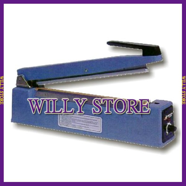 【WILLY STORE】台製 瞬熱式 222.081 8"/8英吋20cm手壓封口機220V~塑膠袋封口機